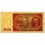 PRL, 100 złotych 1948 L - BARDZO RZADKI - PMG 63