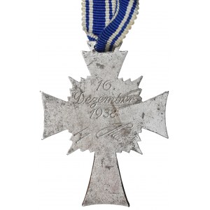 III Reich, Silver Mother Cross for 6-7 children 1938