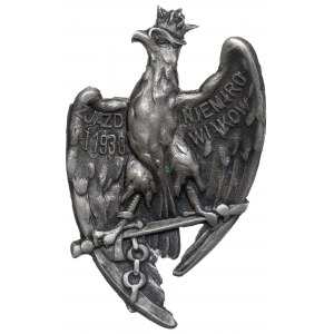 II RP, Odznak sjezdu Niemirowiaků 1930 - vzácný