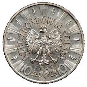 II RP, 10 zlotých 1938 Piłsudski