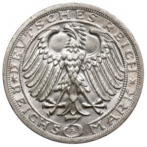 Germany, Weimar Republic, 3 mark 1929 Naumburg