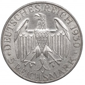 Germany, Weimar Republic, 5 mark A Berlin - Graf Zeppelin