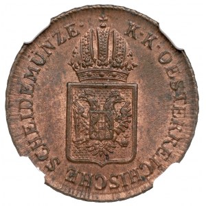 Rakousko, František I., 1/2 krajcaru 1816 A - NGC MS64 RB