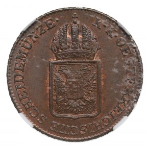 Rakousko, František I., 1/4 groše 1816 A - NGC MS65 BN