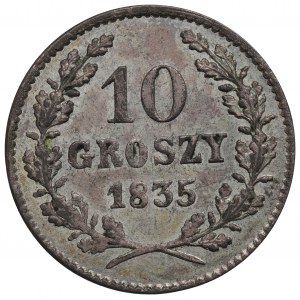 Svobodné město Krakov, 10 groszy 1835