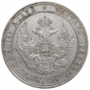 Ruské dělení, Mikuláš I., 3/4 rublu=5 zlotých 1834, Varšava