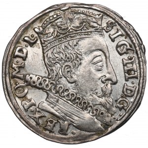 Sigismund, 3 groschen 1597, Vilnius