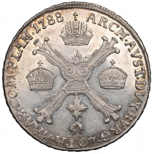 Rakouské Nizozemí, Flandry, 1/4 Thaler 1788