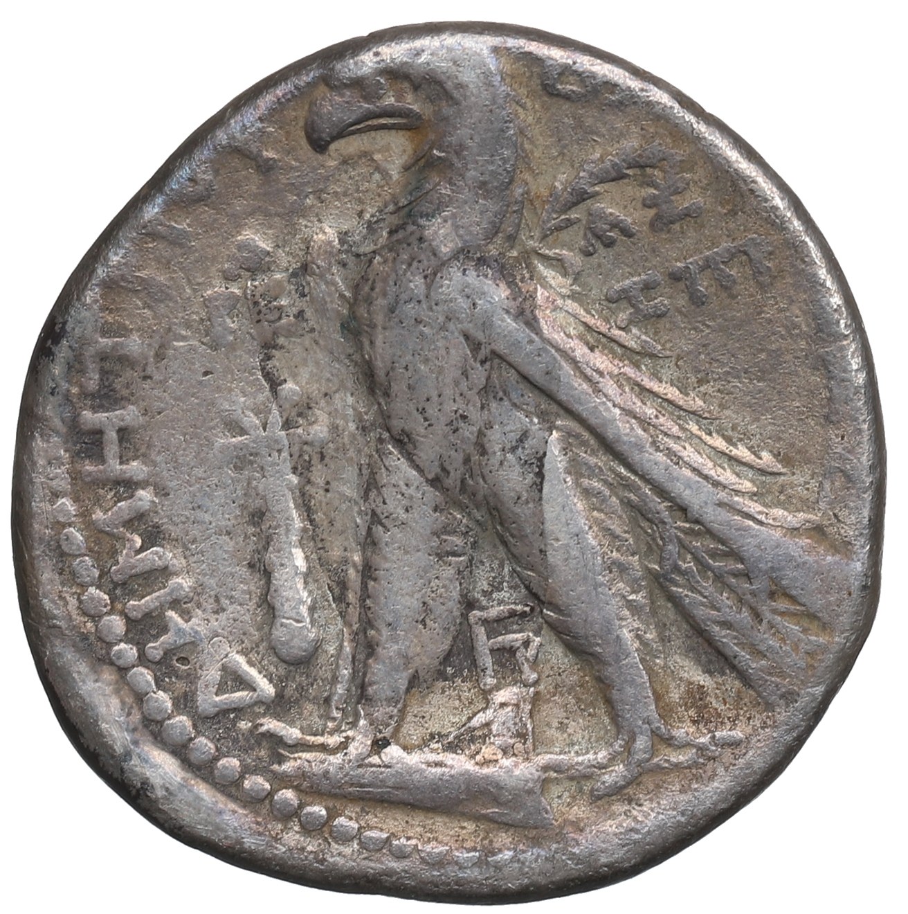 Królestwo Seleukidów, Demetriusz II, Tetradrachma Aukcja