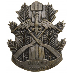 II RP, Badge of the former Volunteer Battalion of Sanok Riflemen