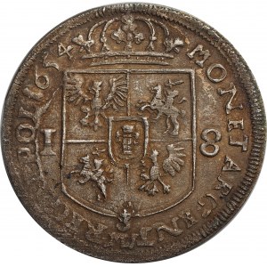 John II Casimir, 18 groschen 1654, Fraustadt