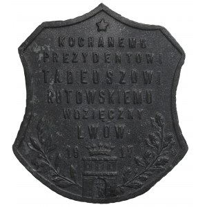 Polska, Odznaka Prezydentowi Rutowskiemu Lwów 1917, Unger