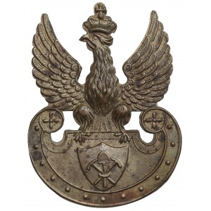 Poland, Eagle designed by Cz. Jarnuszkiewicz with the emblem of the sapper corps - rare