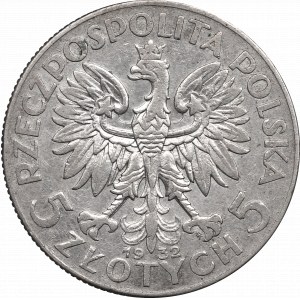 II Republic of Poland, 5 zloty 1932 Polonia