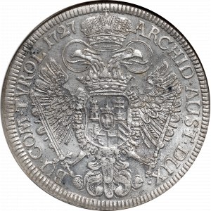 Austria, Carol VI, Thaler 1727 - NGC MS60