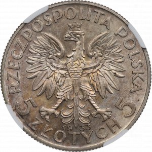 II Republic of Poland, 5 zloty 1933 - NGC Polonia