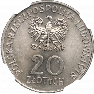 PRL, 20 złotych 1978 Interkosmos - NGC MS66