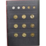 PRL i III RP, Kolekcja monet w klaserach rocznikowych - 1987-2010 z wyłączeniem klasera 1991-1995