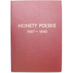 PRL i III RP, Kolekcja monet w klaserach rocznikowych - 1987-2010 z wyłączeniem klasera 1991-1995