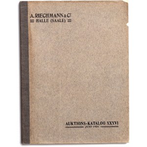 G. Strieboll- A. Riechmann- Halle- Auktions-catalog XXXVI- Sammlung Gustav Strieboll, Schlesische Münzen und Medaillen