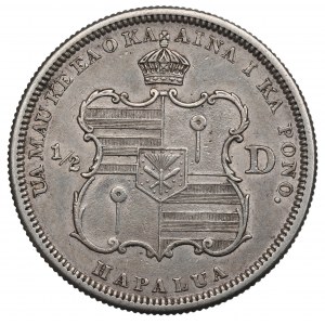 USA, Hawaii, 1/2 dollar 1883