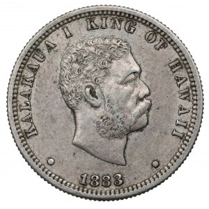 USA, Hawaii, 1/4 dollar 1883