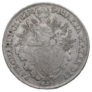 Hungary, 1/2 Thaler 1782
