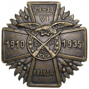 II RP, Odznak k 25. výročí založení sokolských polních družstev 1935