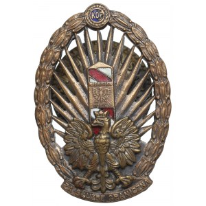 II RP, Odznaka Korpus Ochrony Pogranicza Za Wierną Służbę - Reising