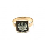 People's Republic of Poland, Patriotic signet ring with eagle