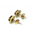 Europe, Author earrings - gold