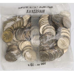 Third Republic, Mint bag of 50 pennies 1992 - a rarity !