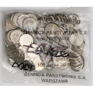 III RP, mincovní sáček 20 grošů 1997