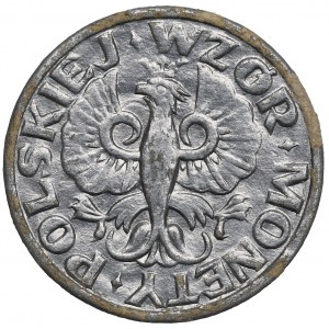 Second Republic, Polish coin pattern 50 groszy - rare