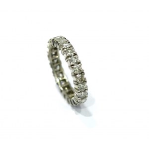 Eternity ring with diamonds - 1.3 ct !