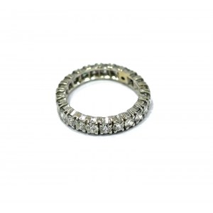 Eternity ring with diamonds - 1.3 ct !