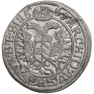 Slezsko pod vládou Habsburků, Leopold I., 3 krajcary 1669, Wrocław