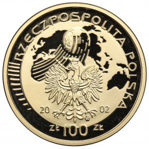 III RP, 100 złotych 2002 - Mundial Korea JAPONIA
