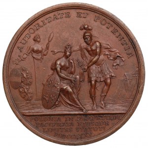 Medal na pamiątkę Sejmu Rozbiorowego 1775 - RZADKOŚĆ
