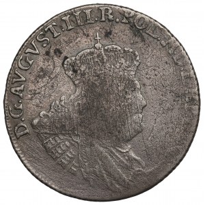 August III Sas, 30 Groszy 1762 Gdańsk REOE