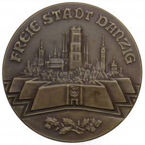 Wolne Miasto Gdańsk, Medal nagrodowy I miejsce 1922