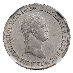 Kingdom of Poland, 1 zloty 1830 - NGC AU58
