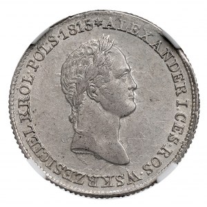 Kingdom of Poland, 1 zloty 1830 - NGC AU58