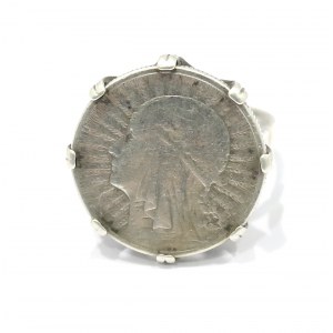 Polská lidová republika, Warmet Varšavský prsten s mincí v hodnotě 2 zlotých