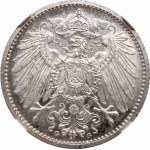 Germany, 1 mark 1915 G, Karlsruhe - NGC MS66
