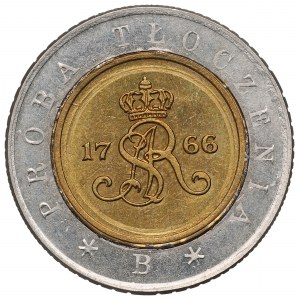 Third Republic, Sample Stamping 5 gold 1994 - reverse side