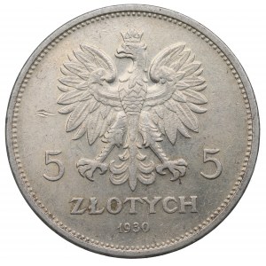 II Republic of Poland, 5 zloty 1930 Nike