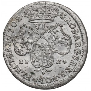 Germany, Saxony, Friedrich August I, 6 groschen 1702, Leipzig