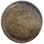 August III Saský, šestipence 1753, Lipsko - Sz rarita