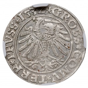 Sigismund I the Old, Groschen 1532, Thorn - NGC MS62